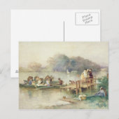 結婚式の参加者たち インビテーションポストカード (正面/裏面)