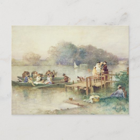 結婚式の参加者たち インビテーションポストカード (正面)