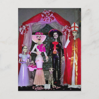 結婚式の参加者 インビテーションポストカード