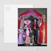 結婚式の参加者 インビテーションポストカード (正面/裏面)