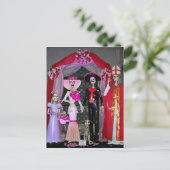 結婚式の参加者 インビテーションポストカード (スタンド正面)