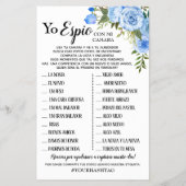 結婚式の受付ゲーム 英語 スペイン語 カード (裏面)