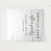 結婚式の受付 フォトブース タペストリー (正面(横))