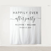 結婚式の受付 フォトブース タペストリー (正面)