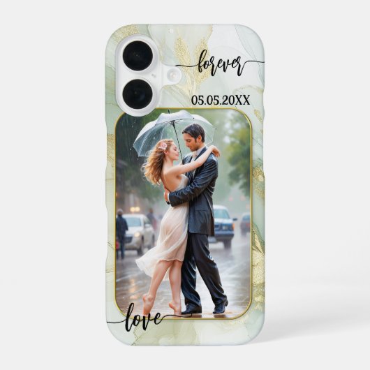 結婚式の台本の写真のスマホケース iPhone 16ケース (裏面)