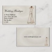 結婚式の名刺 名刺 (正面/裏面)