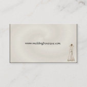 結婚式の名刺 名刺 (裏面)