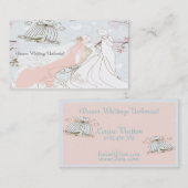 結婚式の名刺 名刺 (正面/裏面)