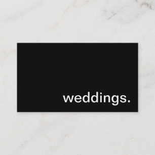 結婚式の名刺 名刺