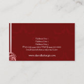 結婚式の名刺 名刺 (裏面)