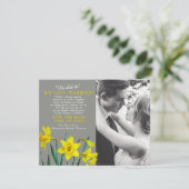 結婚式の報告と二次会のご案内を保存しよう (スタンド正面)