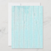 結婚式の席次表カード ゲストリスト 招待状 (裏面)