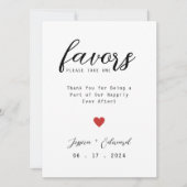 結婚式の引き出物のサインシンプルを一つエレガント取って (正面)