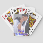 結婚式の引き出物のトランプのテンプレート トランプ (裏面)