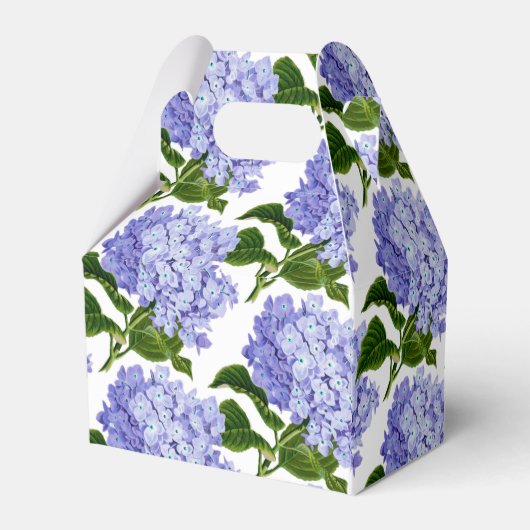 結婚式の引き出物の花の付き箱 フェイバーボックス (裏面サイド)