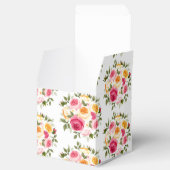 結婚式の引き出物の花 フェイバーボックス (オープン)