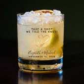 結婚式の引き出物を一発やろう我々は結び目を結んだ ウイスキーグラス