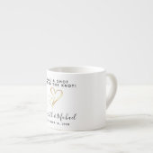 結婚式の引き出物ウェズタイザノットカスタム エスプレッソカップ (正面右)