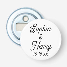 結婚式の引き出物エレガントスクリプトブラックタイポグラフィ