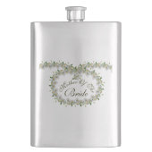 結婚式の引き出物エレガントバラズマザー·オブ·ザ·ブライド フラスク (正面)