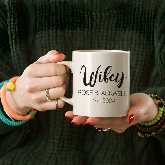 結婚式の引き出物カスタムか彼と彼女のためのカップルのマグカップ コーヒーマグカップ