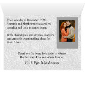 結婚式の引き出物カップルの物語シルバー6写真 (内部横(下))