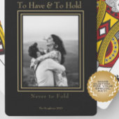 結婚式の引き出物カードゲカスタムームの写真と名前 トランプ