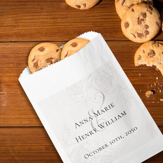 結婚式の引き出物キャンディシンプルミニマル赤面 フェイバーバッグ