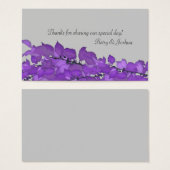 結婚式の引き出物ギフトラベル (正面&裏面)