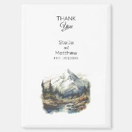 結婚式の引き出物クリスマスアドベンチャーアウトドアエンゲージ マグネット