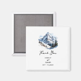 結婚式の引き出物クリスマスアドベンチャーアウトドア結婚 マグネット