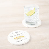 結婚式の引き出物コースター コースター (側面)