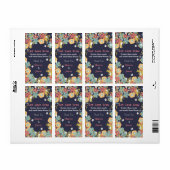 結婚式の引き出物シードパケットラベルが愛を成長させる ラベル (フルシート)