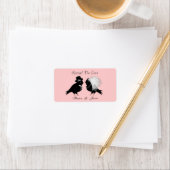 結婚式の引き出物ジャムjarラベル愛を広げる ラベル (インサイチュ)