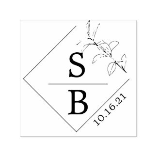 結婚式の引き出物スタンプま結婚たはロゴ セルフインキングスタンプ