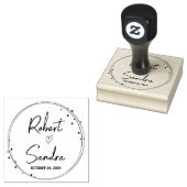 結婚式の引き出物スタンプ、お気に入りスタンプ、ラブスタンプ、ラブスタンプ ラバースタンプ (押印)