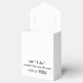 結婚式の引き出物テント フェイバーボックス (オープン)