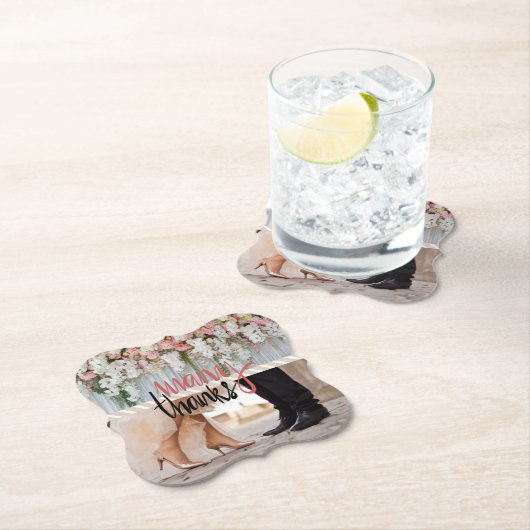 結婚式の引き出物デコール ペーパーコースター (インサイチュ)