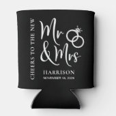 結婚式の引き出物ニュー・ミセス・ブラック 缶クーラー (裏面)