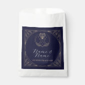 結婚式の引き出物バッグタロットカードハート月 フェイバーバッグ (正面)