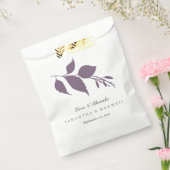 結婚式の引き出物バッグラブ&感謝していモダン フェイバーバッグ (封をした状態)