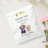 結婚式の引き出物バッグ-カスタマイズペットバッグ フェイバーバッグ (封をした状態)