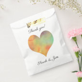 結婚式の引き出物バッグ フェイバーバッグ (封をした状態)