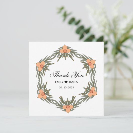 結婚式の引き出物バッグ-名前をカスタムするとキャンドルの日付 招待状 (スタンド正面)