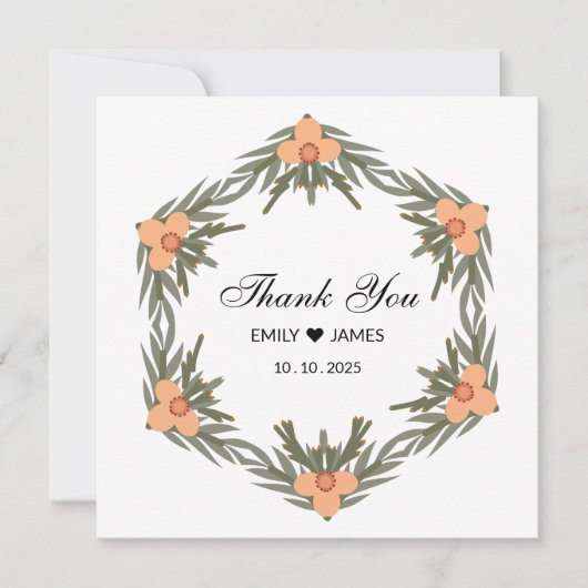 結婚式の引き出物バッグ-名前をカスタムするとキャンドルの日付 招待状 (正面)