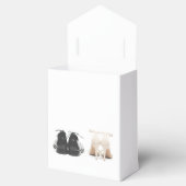 結婚式の引き出物バッグforゲストグッズ フェイバーボックス (オープン)