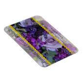 結婚式の引き出物パーソナライズされた磁石テンプレート マグネット (右側)