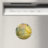 結婚式の引き出物パーソナライズされた磁石 マグネット (インサイチュ (食洗機))