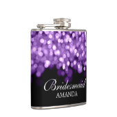 結婚式の引き出物パープルライト フラスク (右)