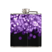 結婚式の引き出物パープルライト フラスク (裏面)